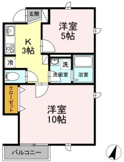 【間取り】 | ハミルトンプレイス