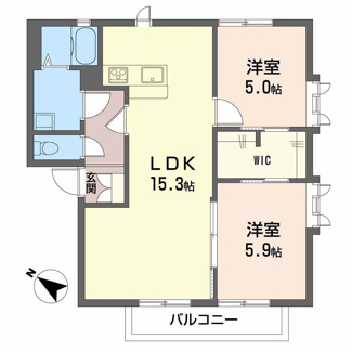 【間取り】 | メゾンモンハイム東