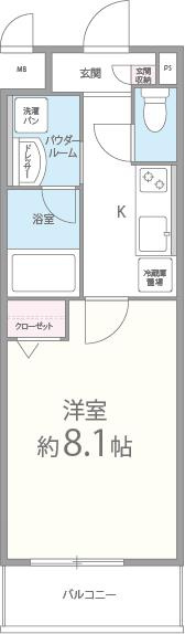 コンセールロワンの間取り