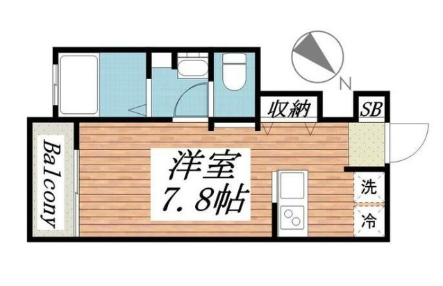 ＰＡＲＫ　ＴＥＲＲＡＣＥ　新松戸Ⅰの間取り