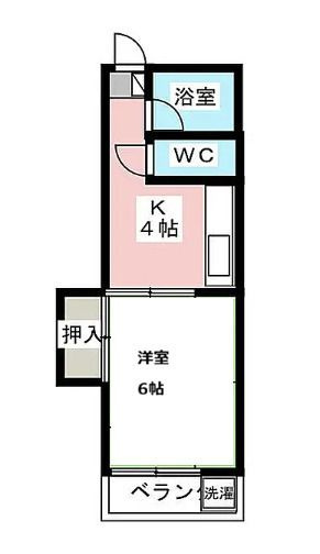 スワンハイツの間取り