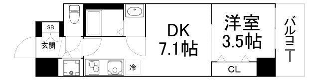 【間取り】 | レオンコンフォート天王寺東