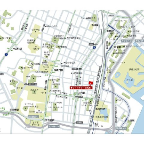 Ｗｈｉｔｅ　Ｔｏｗｅｒ　Ｈａｍａｍａｔｓｕｃｈｏの地図