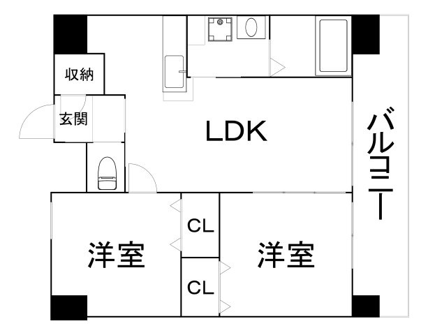 【間取り】 | W.O.B.KYOBASHI