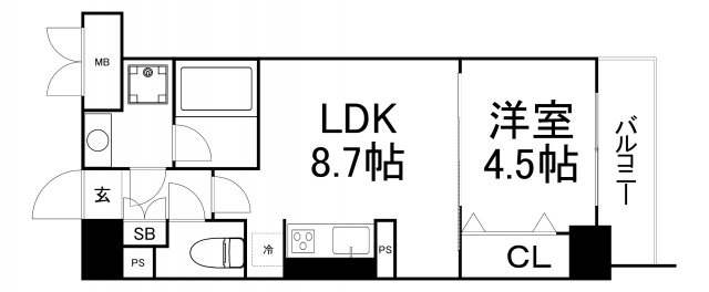 【間取り】 | アルブル都島