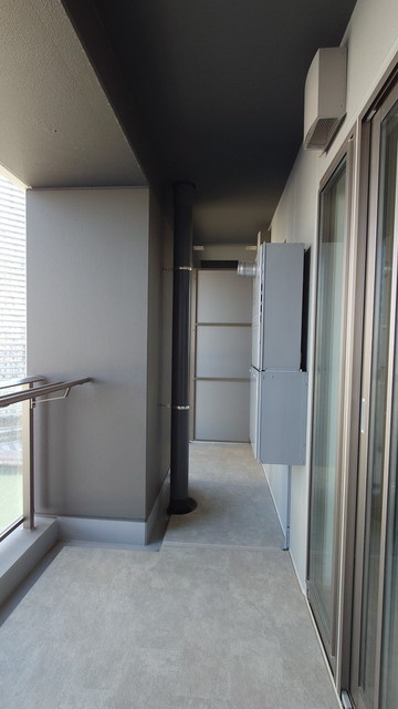 パークタワー勝どき　サウス棟のバルコニー|※写真は同タイプ住戸です。