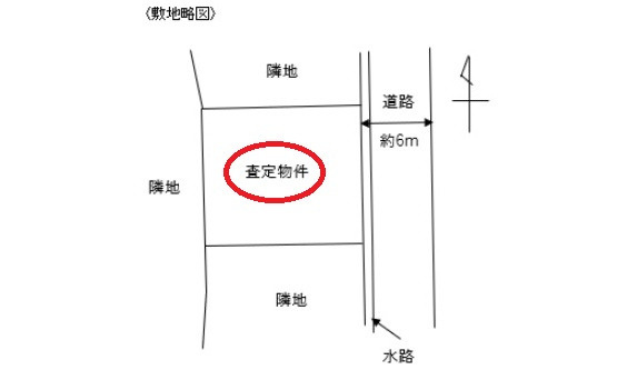 佐伯区城山２丁目の土地図