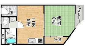 新オリオノマンションの間取り