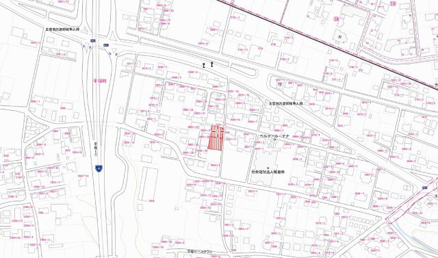 【土地図】 | 都城市平塚町土地　590万円