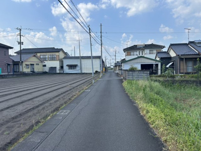 【前面道路含む現地写真】 | 都城市平塚町土地　590万円