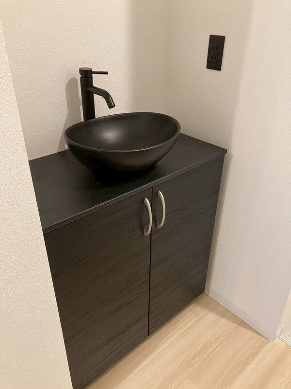 総建みどりハイムの洗面所