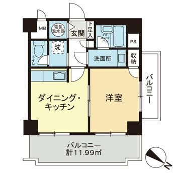 ライオンズプラザお茶の水の間取り