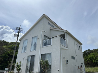 【外観パース】 | 南城市オーシャンビュー戸建て