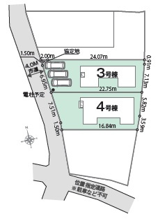 【区画図】 | 富士市富士岡第1期　新築戸建て　3号棟