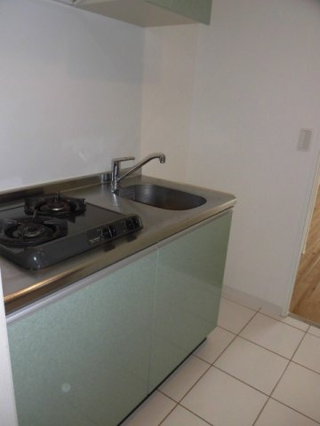 大阪市中央区瓦屋町１丁目の賃貸マンションのキッチン