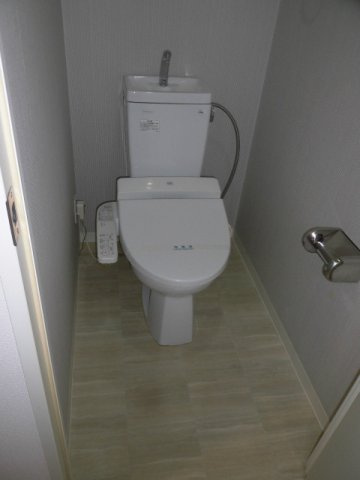 大阪市中央区瓦屋町１丁目の賃貸マンションのトイレ