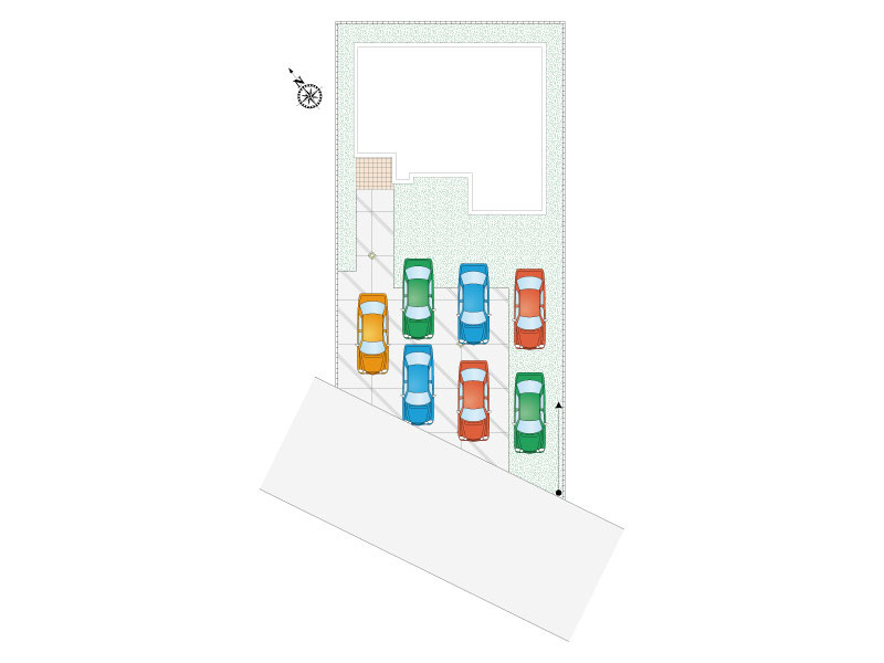 小山市東間々田2丁目　新築戸建2の区画図