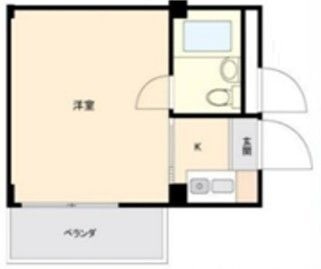 メゾン・ド・モナークの間取り|間取りです。