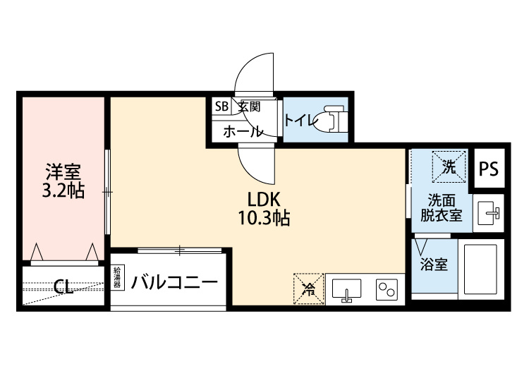 GRANDBLUE shohoⅠの間取り