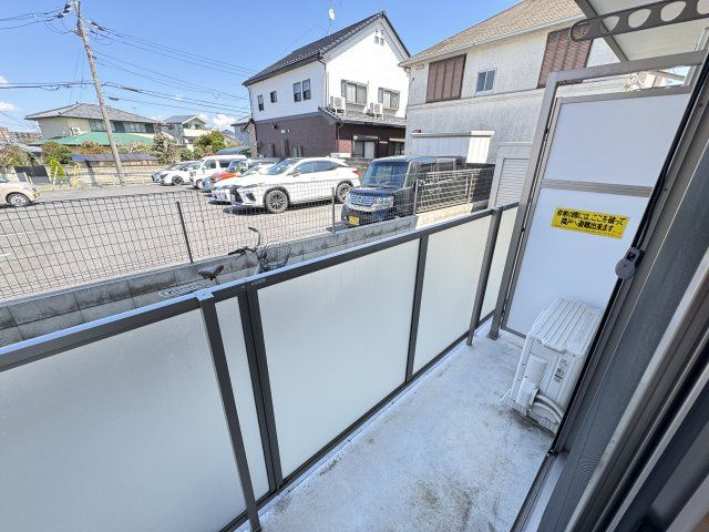 AJ北小金のバルコニー