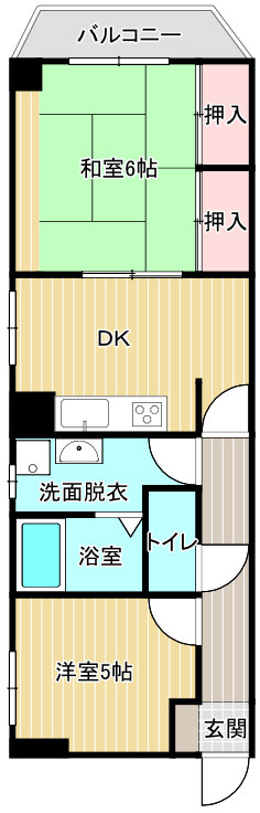 マンション木乃新の間取り