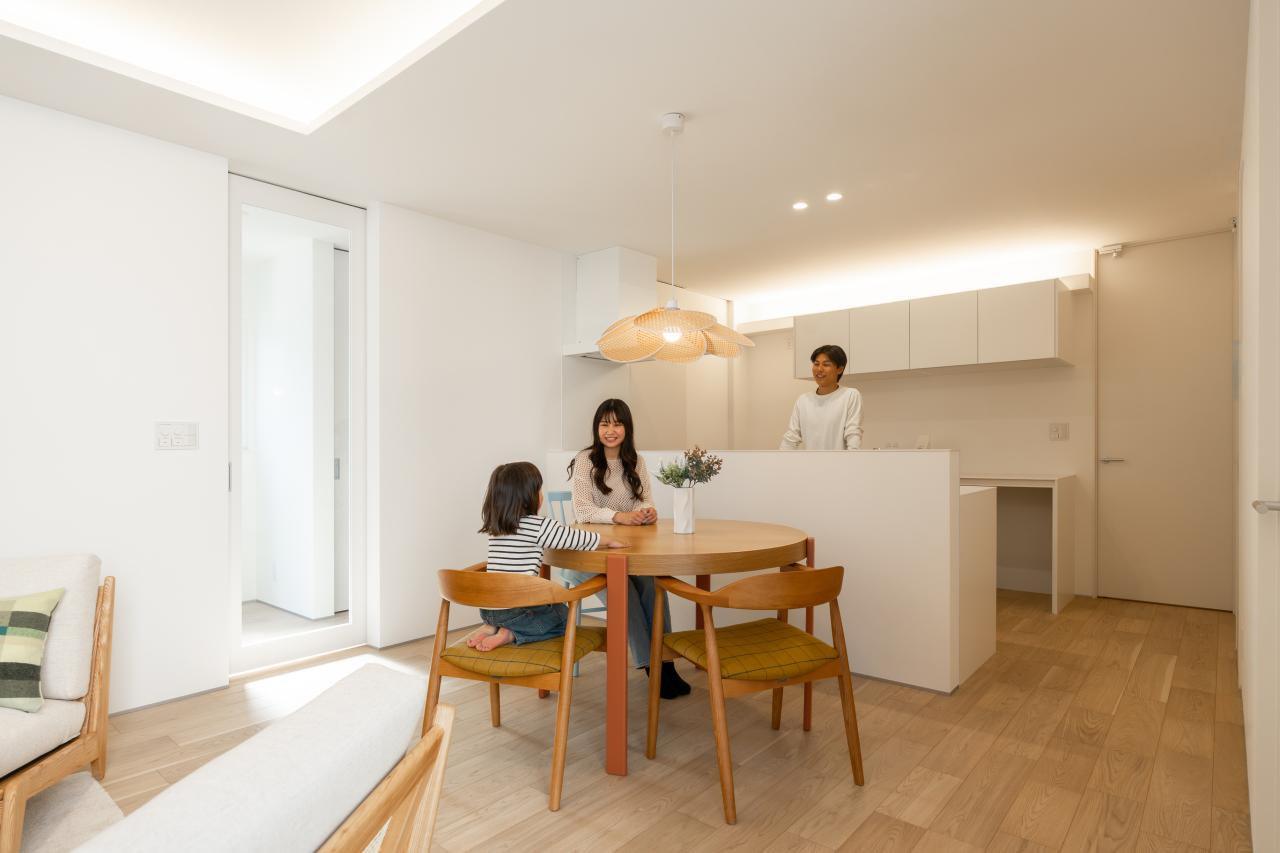 高知市鴨部 -5号地- 新築戸建てのキッチン