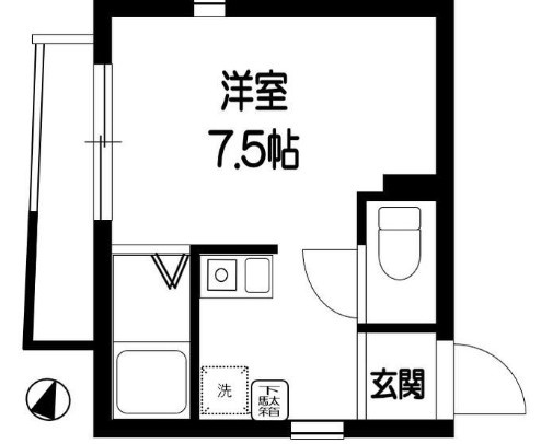 【間取り】 | サンライズ・カーサ南大塚