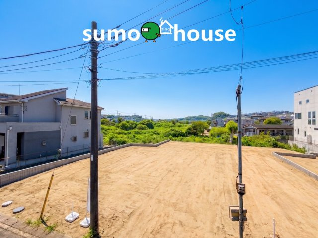 市ヶ尾町Ⅱ　6号棟の前面道路含む現地写真|前面道路含む現地写真です