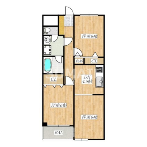 フラワーパークの間取り|間取り☆