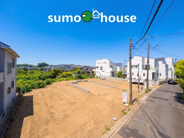 市ヶ尾町Ⅱ　2号棟の前面道路含む現地写真|前面道路含む現地写真です