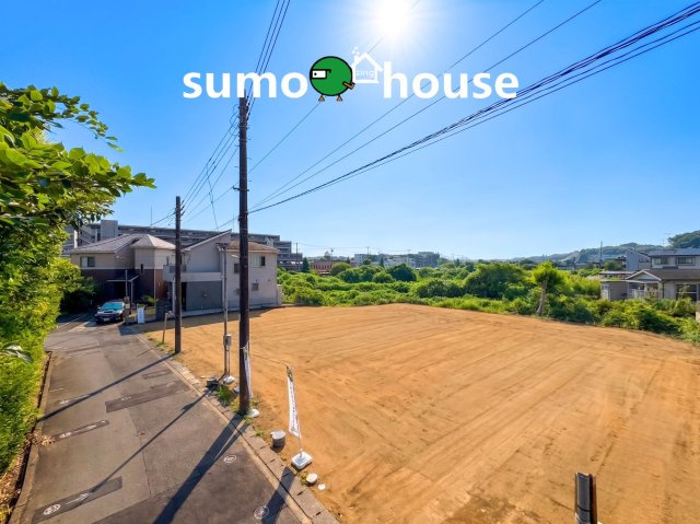 市ヶ尾町Ⅱ　2号棟の前面道路含む現地写真|前面道路含む現地写真です