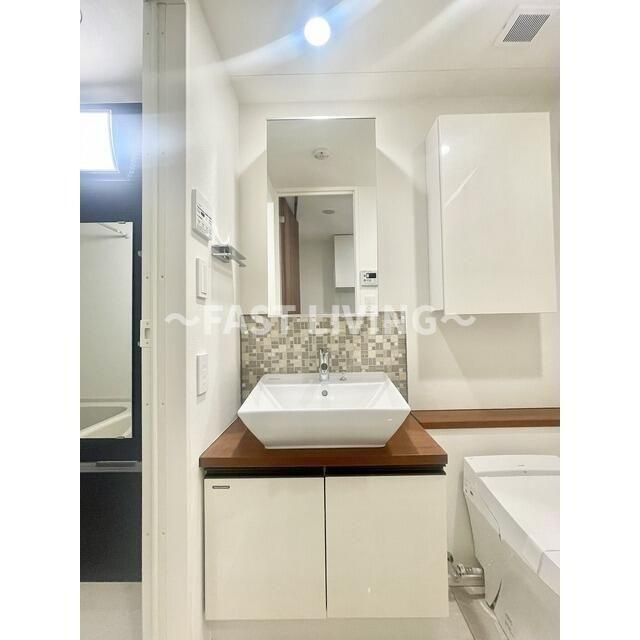 Casa Splendido 麻布仙台坂の洗面所