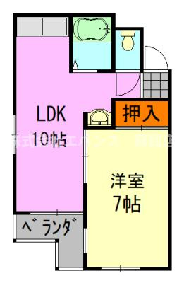 【間取り】 | エヴァーグリーン本千葉
