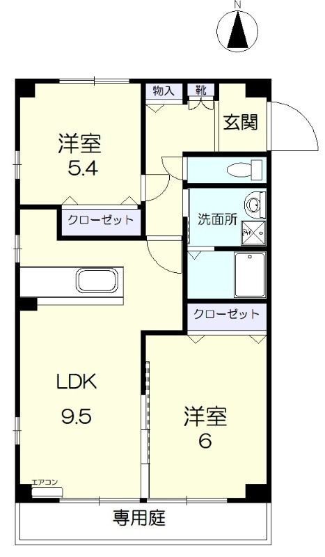 リーフミナンの間取り