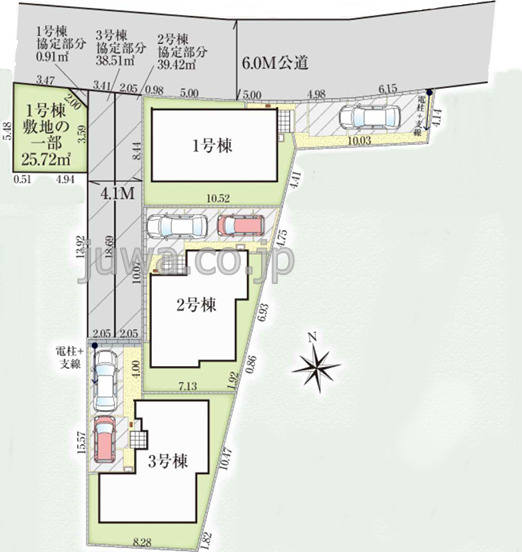 【新築分譲住宅】朝霞市溝沼11期　の区画図