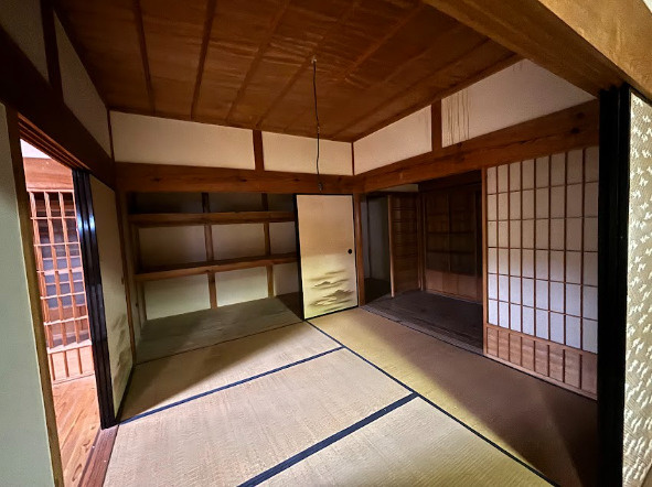 「蔵付き」香美市土佐山田町久次　中古一戸建ての和室|客間や家族の憩いの場にぴったりな和室。