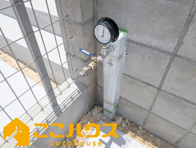 浦添市沢岻1丁目443番　新築戸建て　全5棟　B号棟の設備|立水栓