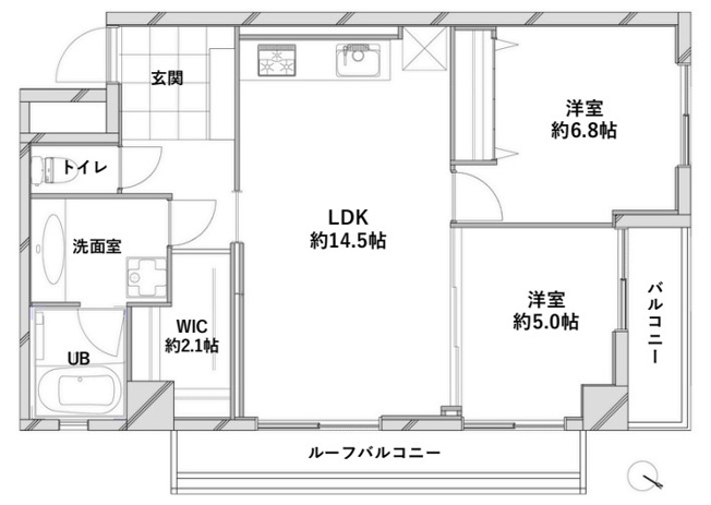 【間取り】 | アートコート早稲田戸山公園