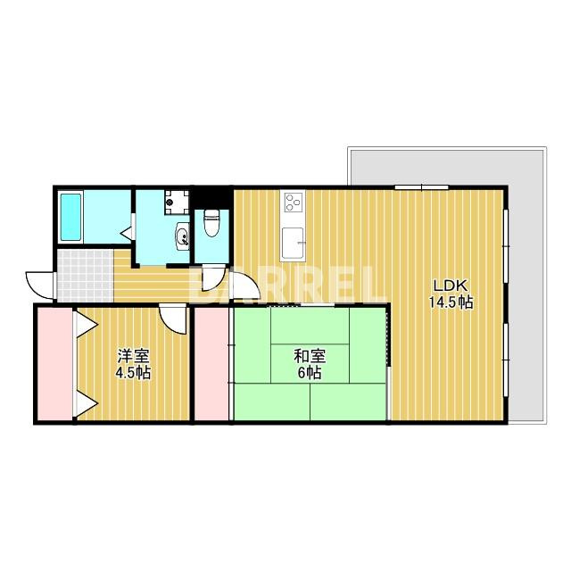 ジュエル曽根Ⅰの間取り