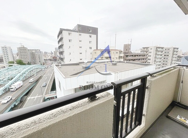 メイゾン南千住のバルコニー|バルコニーです。
