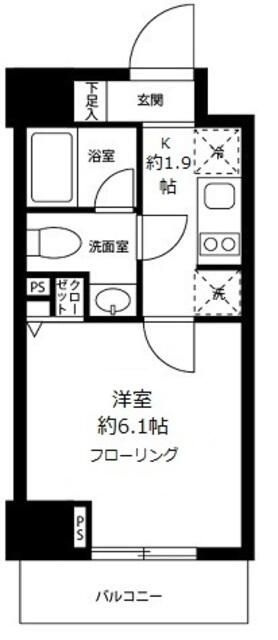 グロースメゾン亀戸の間取り|間取りです。