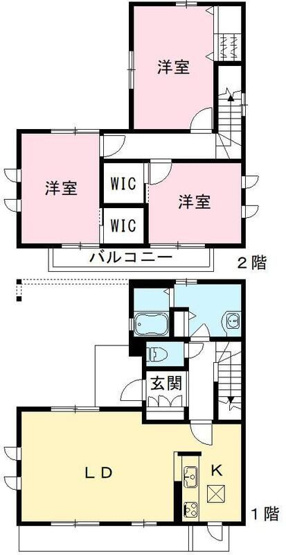 【間取り】 | ＤＡＩＫＥＮＮ浜寺元町　Ｉ棟