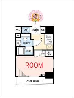 【間取り】 | プレール・ドゥーク横濱紅葉坂