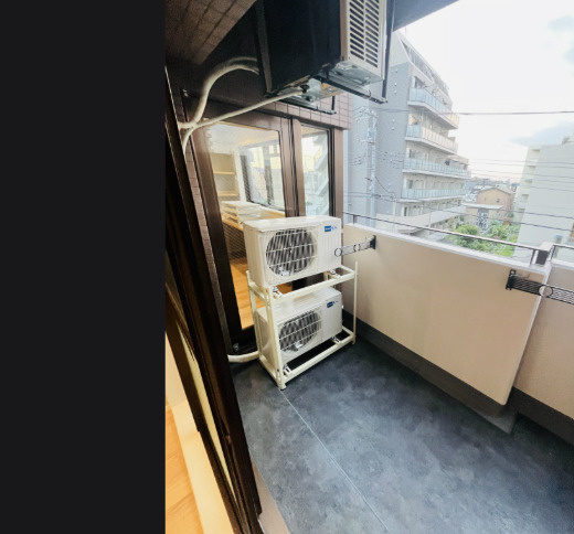 Belleviage Ayaseのバルコニー|開放的で明るい空間を演出してくれるバルコニーです