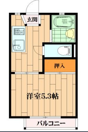 セピアコートの間取り|間取りです。