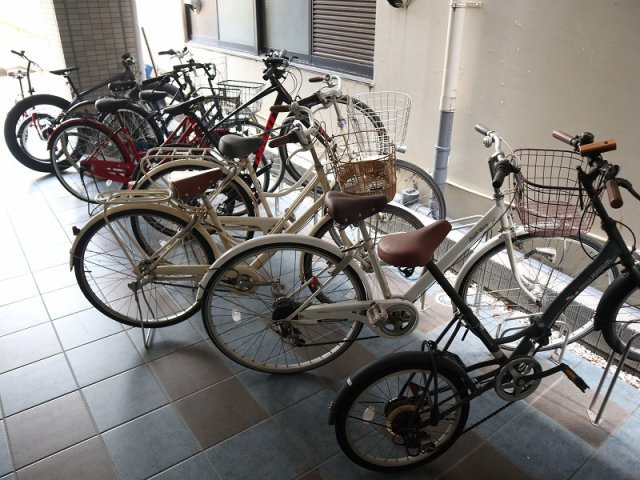 【その他共用部分】 | Ｔｈｅ　Ｒｅｓｉｄｅｎｃｅ船橋 | 自転車置き場です