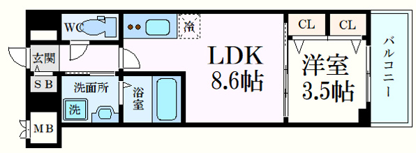 S-RESIDENCE広島駅enable