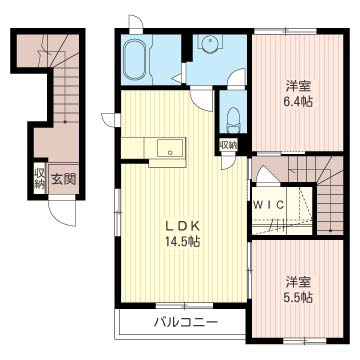 Le SoleilⅠの間取り