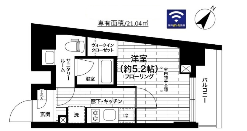 ステージファースト北浦和の間取り