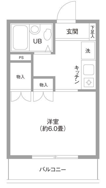 エルプレイス草加の間取り